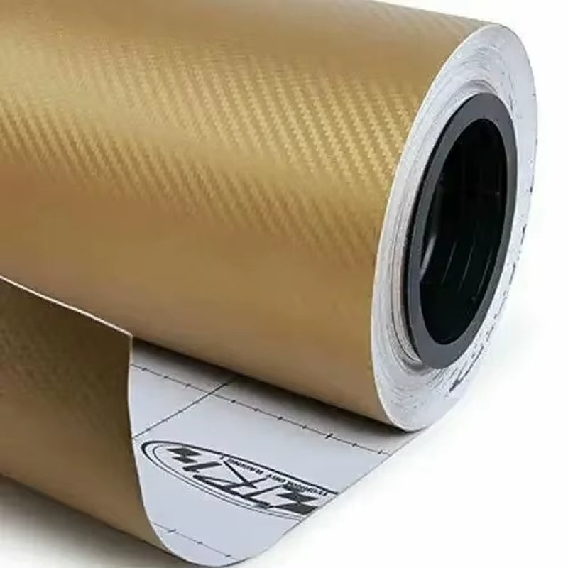 30x127cm 3D Carbon Fiber Vinyl Film Roll for Automotive Interior Styling and Decoration