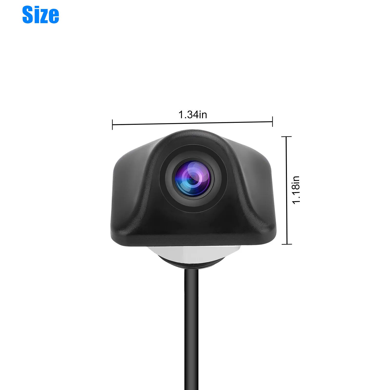 170° High-Definition Waterproof Car Rear View Backup Camera with Night Vision for Enhanced Reverse Parking Assistance