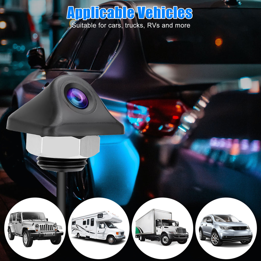 170° High-Definition Waterproof Car Rear View Backup Camera with Night Vision for Enhanced Reverse Parking Assistance